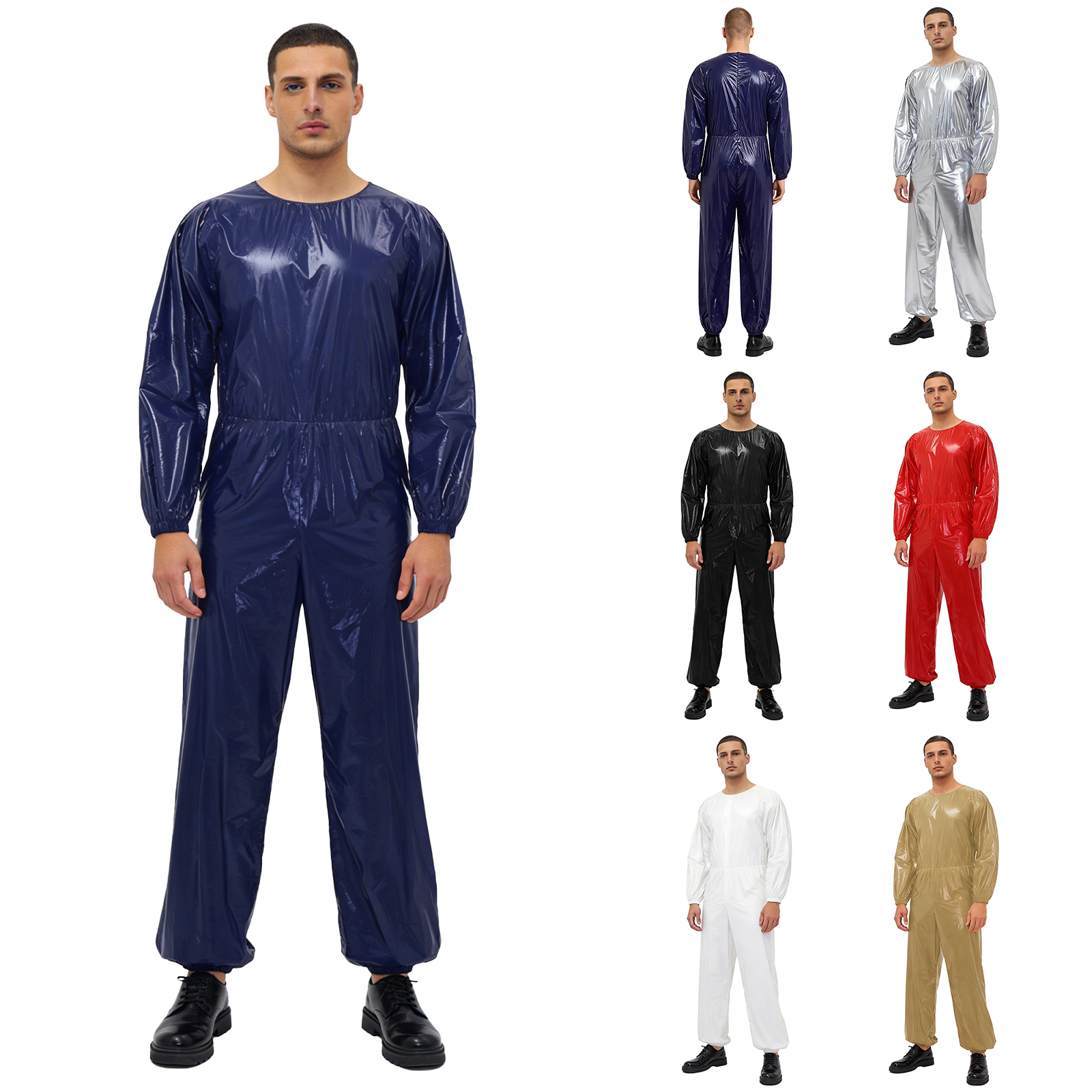 Adult Unisex Sauna Suit Shiny  - Compression Long Pant recension och pris