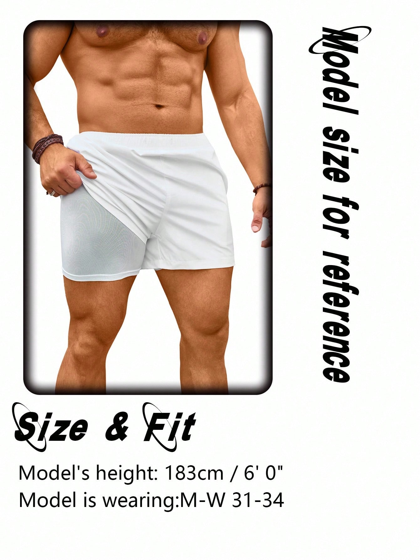 Men's Swimming Trunks Drawstri - Bamboo Fiber Trunk recension och pris