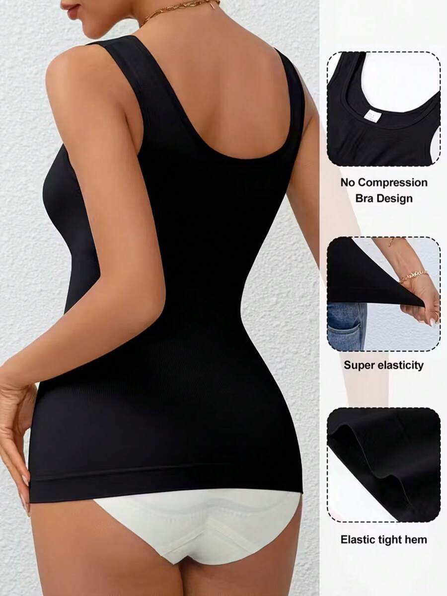 Women Seamless Compression Cam - Sleeveless Undershirt recension och pris