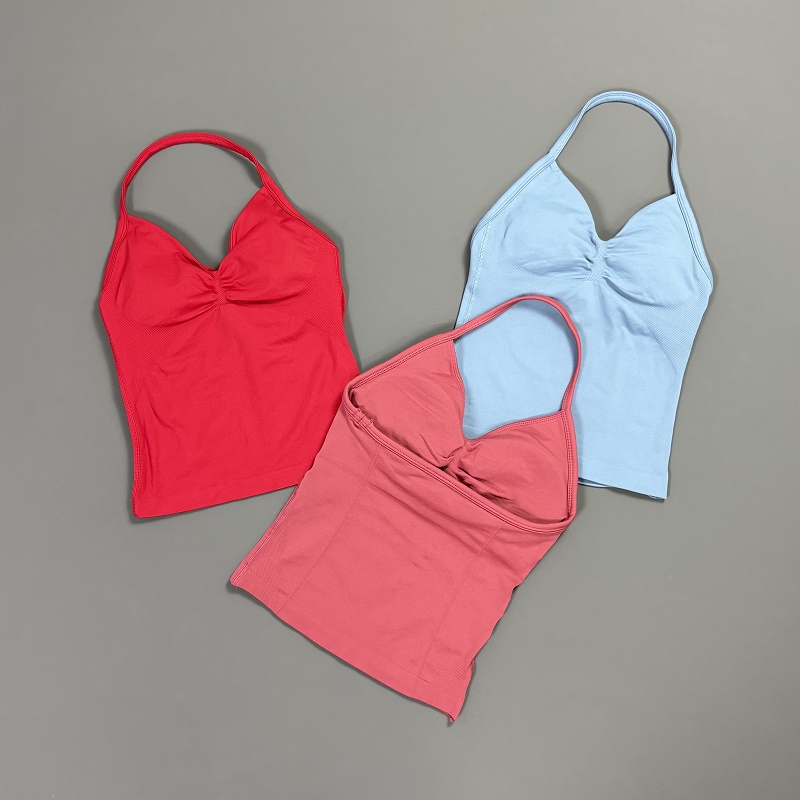 Sports Tank Top Women Halter V - Suspender Tank Top recension och pris