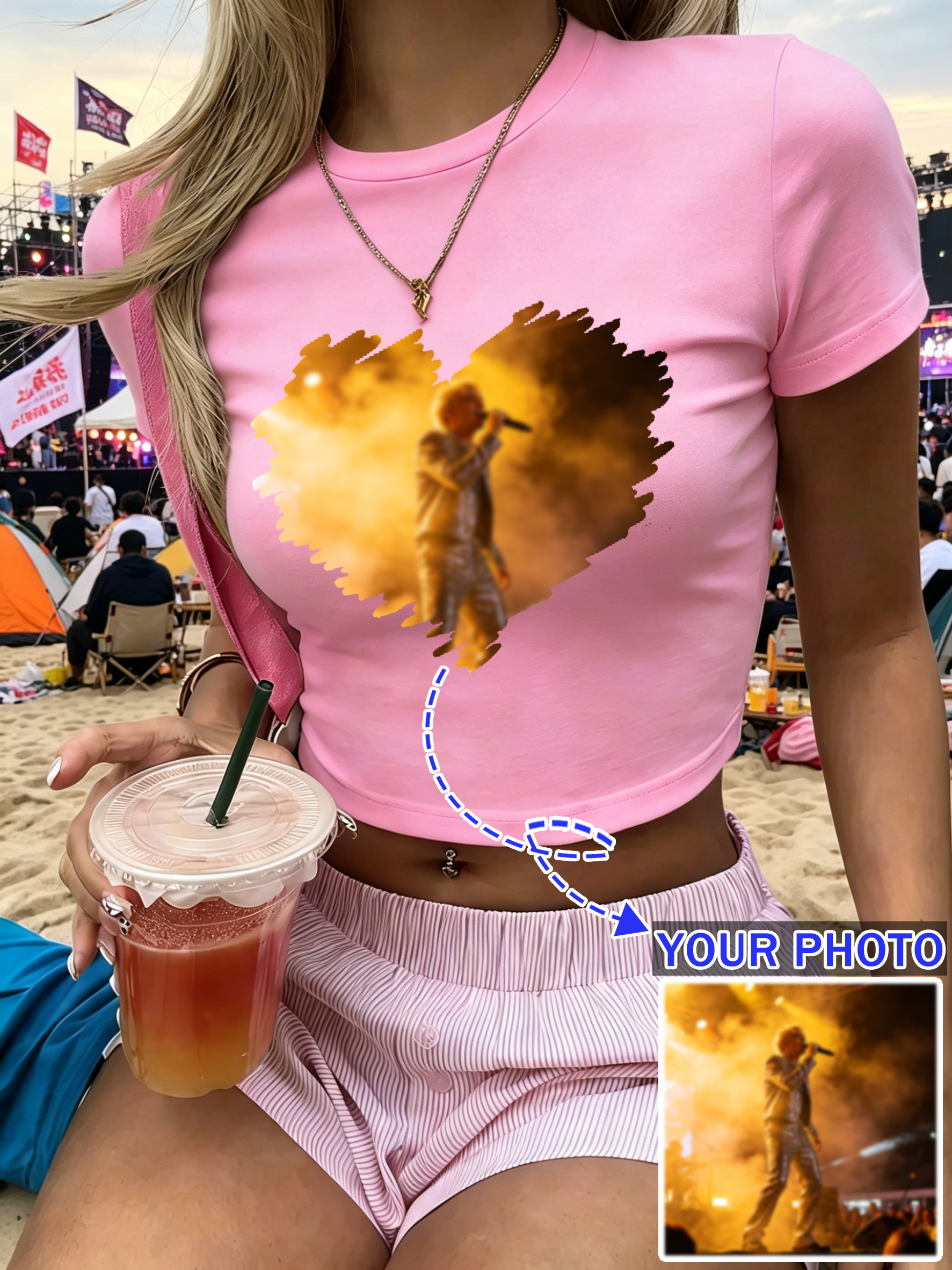 Personalized Custom Women's Ch - T Shirt Tight Fit recension och pris