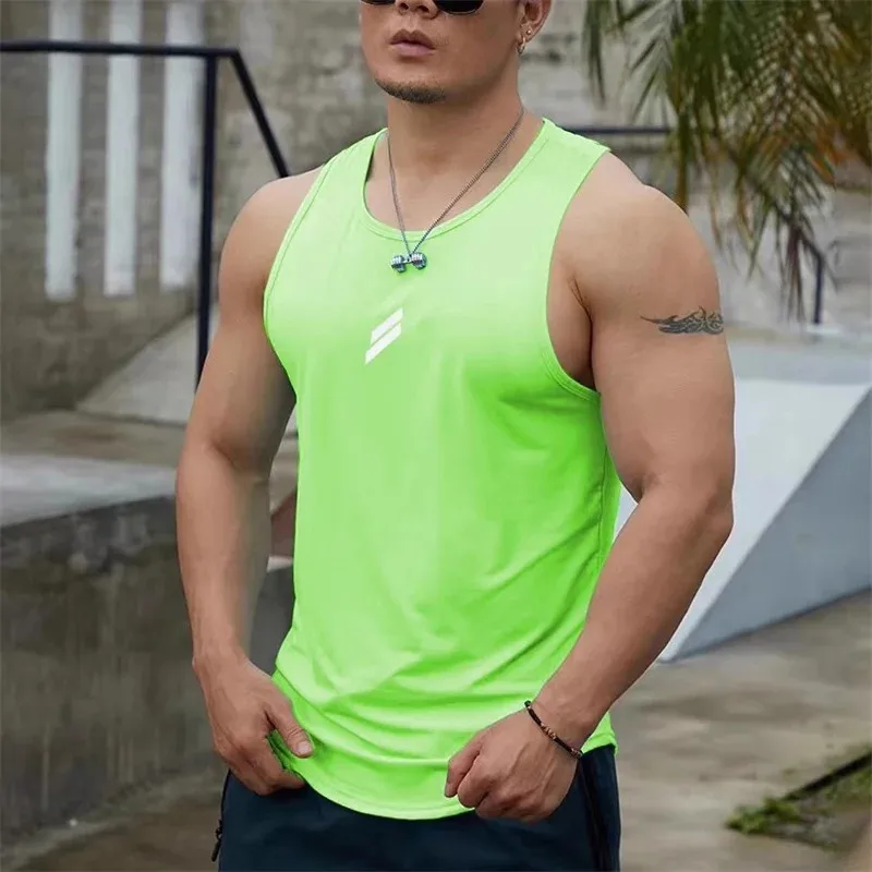 2026 Summer Men's tank top Cas - Sleeveless Undershirt recension och pris