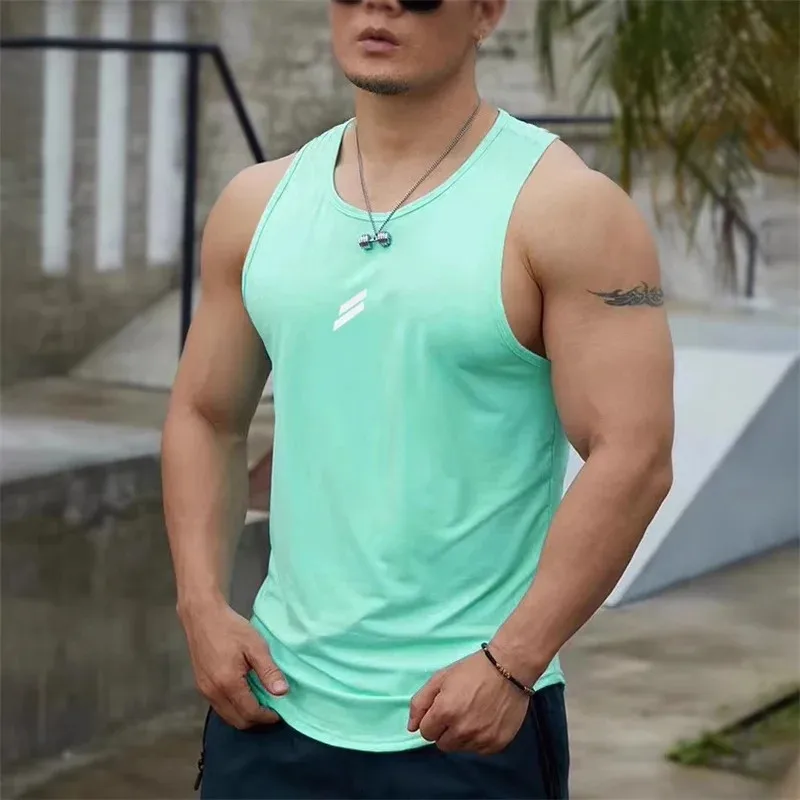 2026 Summer Men's tank top Cas - Sleeveless Undershirt recension och pris