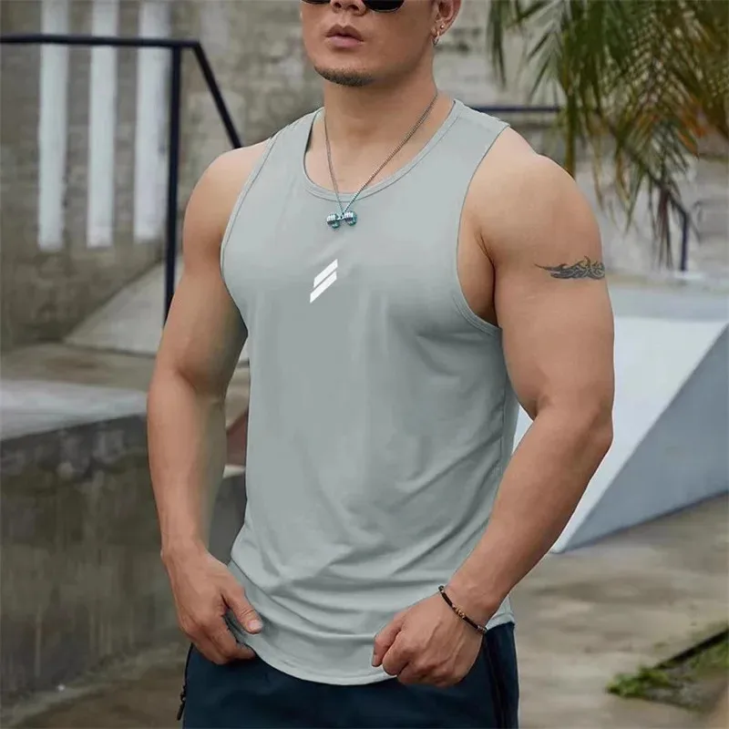 2026 Summer Men's tank top Cas - Sleeveless Undershirt recension och pris