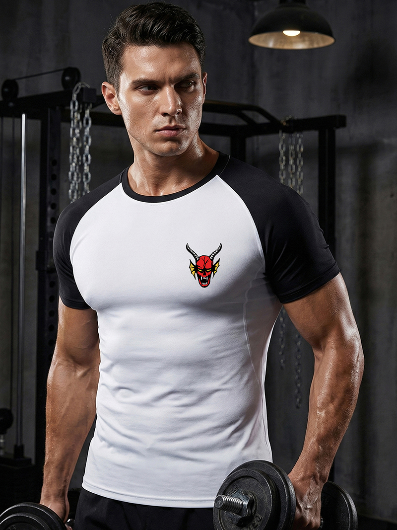 Men's Graphic Short Sleeve Com - Base Layer Top recension och pris