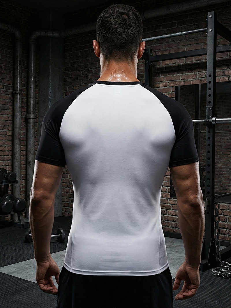 Men's Graphic Short Sleeve Com - Base Layer Top recension och pris
