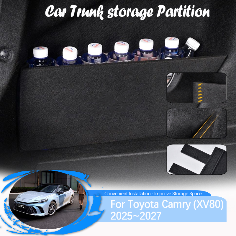 Car Trunk Storage Partitions F - Bamboo Fiber Trunk recension och pris
