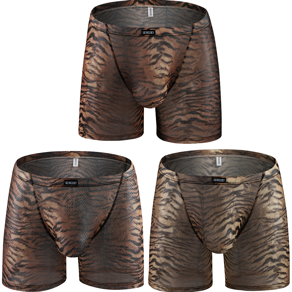 iKingsky Men's Tiger Stripes L - Long Leg Trunk Men recension och pris