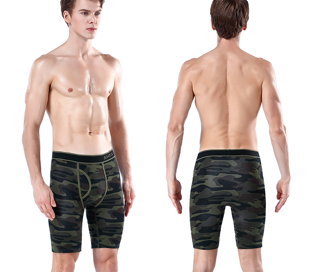 Front Opening Long Men's Panti - Boxer Brief Pack Cotton recension och pris
