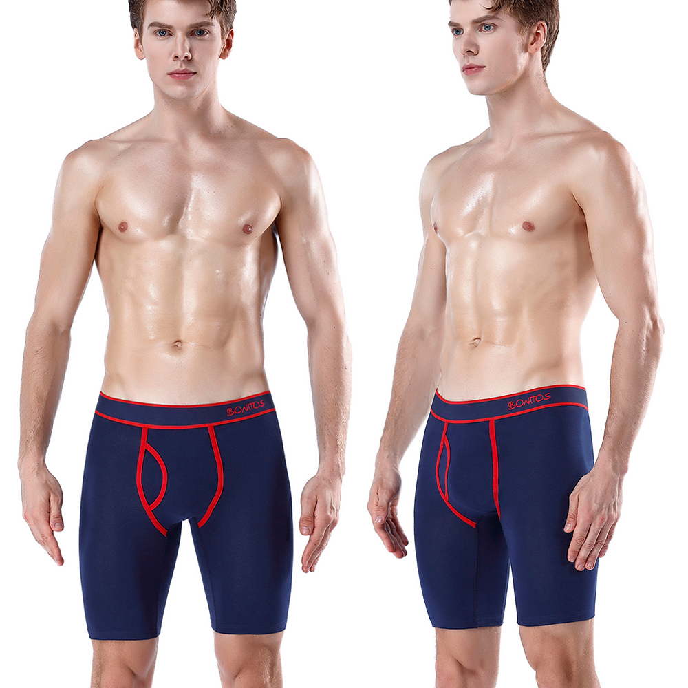 Front Opening Long Men's Panti - Boxer Brief Pack Cotton recension och pris