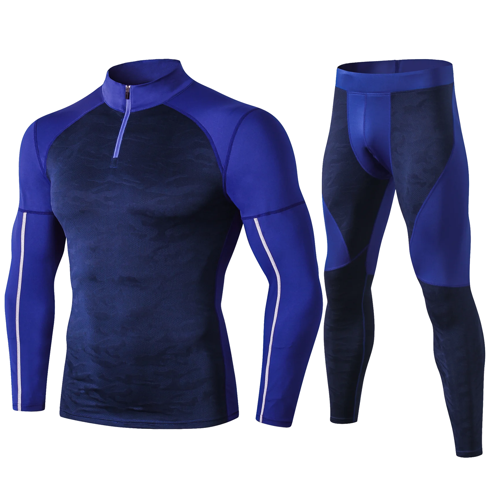 Mens Running Set Compression T - T Shirt Tight Fit recension och pris
