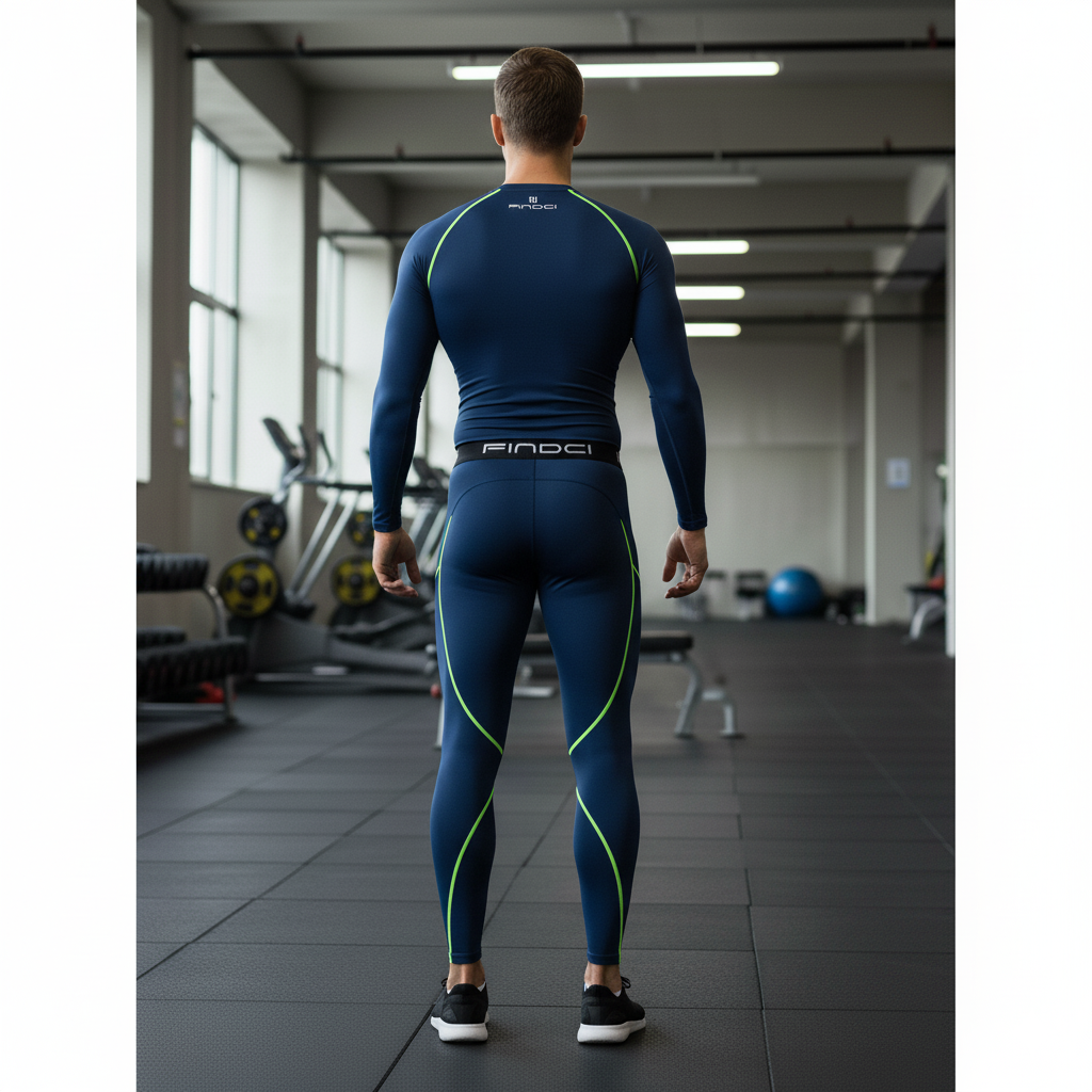 FINDCI Men's Sports Running Se - Compression Long Pant recension och pris