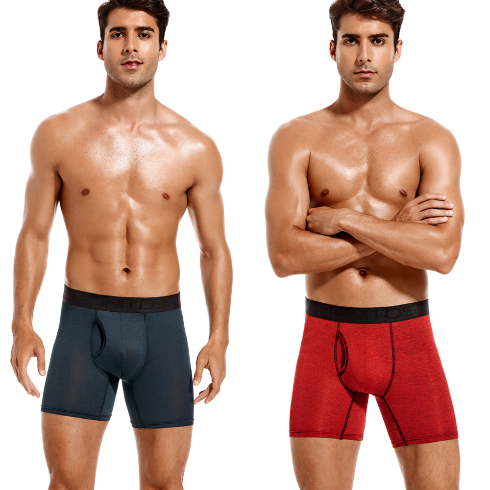 Men's Panties Front Open Under - Boxer Shorts Modal recension och pris