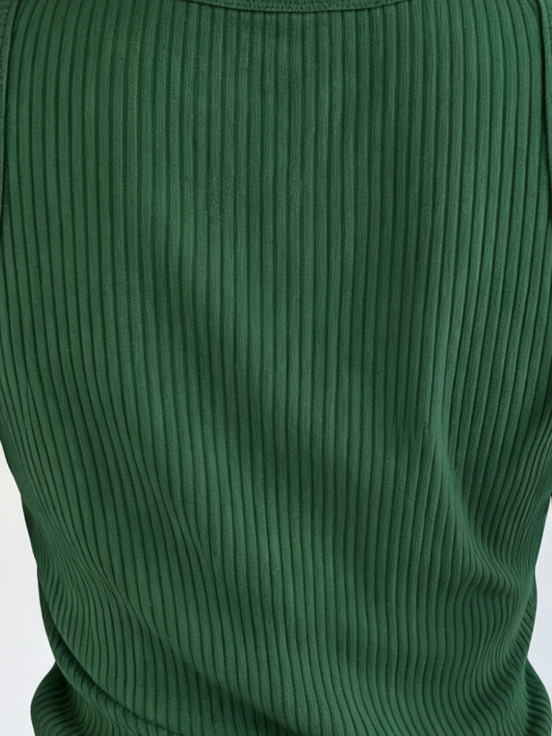 Plus Size Women Green Ribbed K - Tank Top Ribbed recension och pris