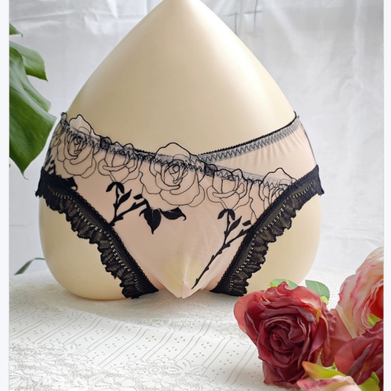 Men's Elegant Embroidery Lace  - Pouch Boxer Pouch recension och pris