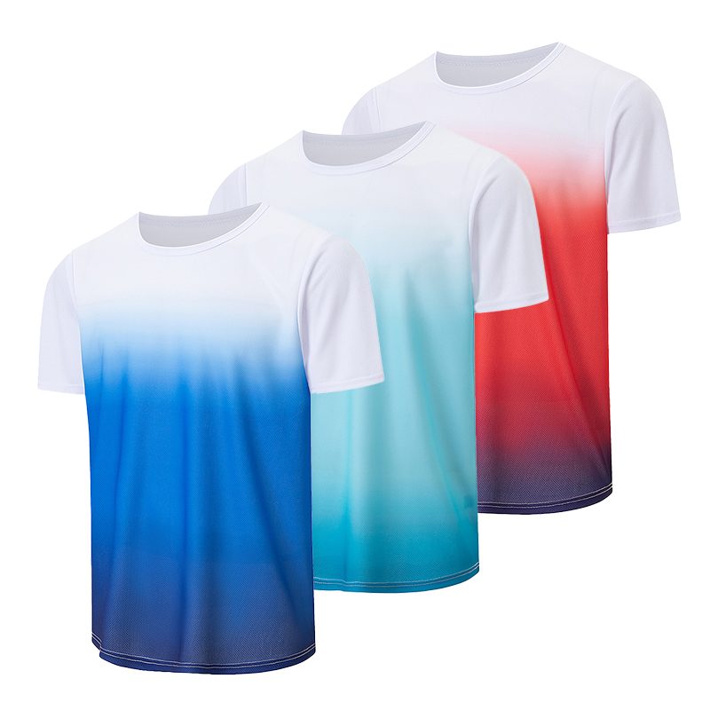 1/3 piece men's summer gradien - Undershirt Crew Neck recension och pris