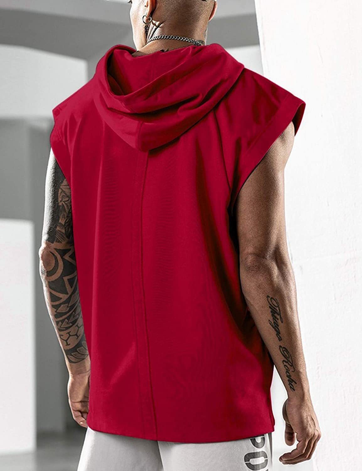Summer Men's Mesh Gym Vest Qui - Sleeveless Undershirt recension och pris